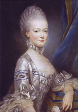 Archduchess Maria Antonia of Austria, the later Queen Marie Antoinette of France