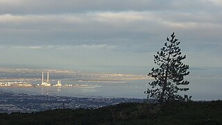 Dublin Bay as viewed from Three Rock Mountain, 2007