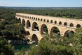 Le pont du Gard.