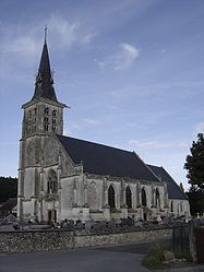 The church in Appeville-Annebault