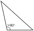 Obtuse triangle