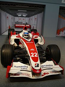 Photo de la SA07 d'Anthony Davidson