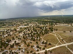 Maun from the air in 2007