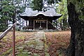 兜山古墳頂上にある八幡神社 (2015/11/26)