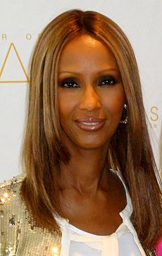 Iman en 2010.