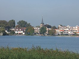 Bergse Voorplas met Hillegondakerk