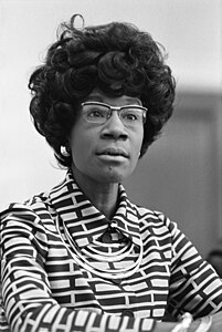 Shirley Chisholm, by Thomas J. O'Halloran (restored by Adam Cuerden)