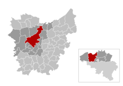 Gent v provinci Vzhodna Flandrija