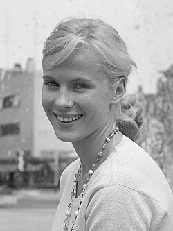 Bibi Andersson 1961.