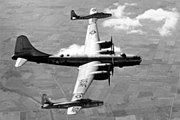 ティップ・トウ計画でETB-29Aの翌端に接続されたEF-84B