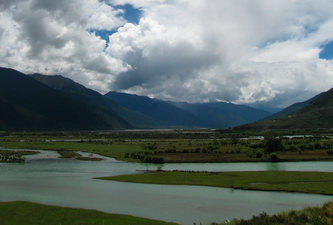 Mekongtal in Qamdo