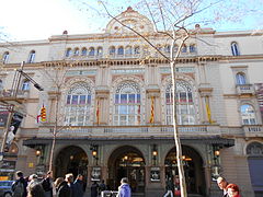 Gran Teatre del Liceu (1862), de Josep Oriol Mestres.