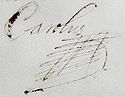 کارل ششم's signature