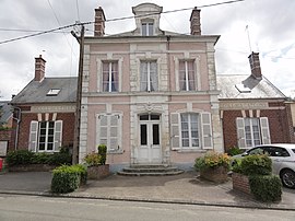 The town hall and school of Quierzy