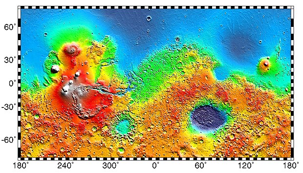 火星地圖