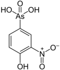 Skeletal formula of roxarsone