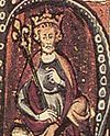 King Canute the Great from an illustrated manuscript