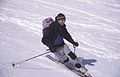 Telemark skiing