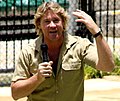 Steve Irwin op 27 december 2005 geboren op 22 februari 1962