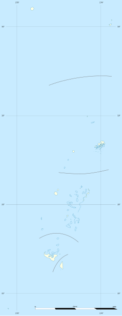 Nuku'alofa trên bản đồ Tonga