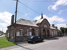 The town hall of Montigny-le-Franc