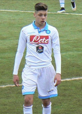 Gaetano in 2017 met Napoli