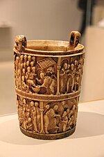 Vessel, depicting scenes from the life of Christ