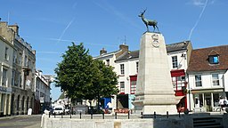 Parliament Square i centrala Hertford