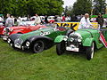 Singer, Allard K2 und Morgan (v. links n. rechts)