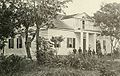 The front of Shirley's House, also known as the White House, during the siege of Vicksburg, 1863.