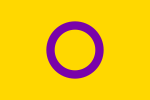 Bandera del orgullo intersexual