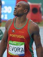 Bronzemedaillengewinner Nelson Évora