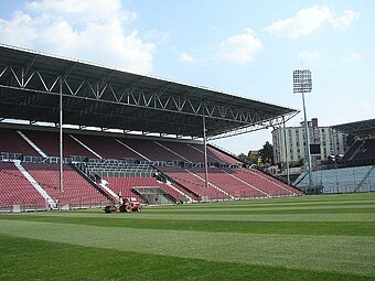 View of Sector 2 from the pitch