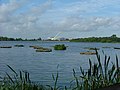 View from the hide towards the dam