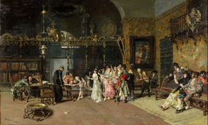 La vicaria (1870), de Marià Fortuny, MNAC.