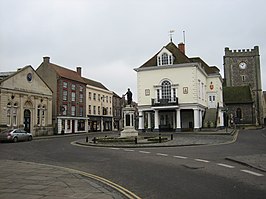 Het centrum van Wallingford