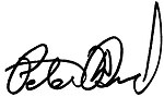 Signature of Peter David