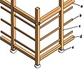 伝統工法の構造図