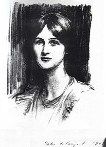 Portret van Angela Thirkell, 1915