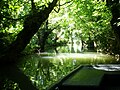 English: An inner canal seen from a flatboat.