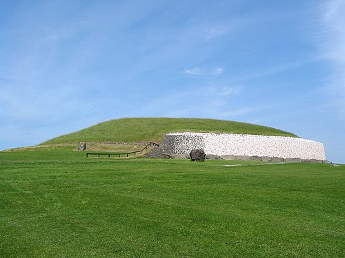 Vista de Newgrange.