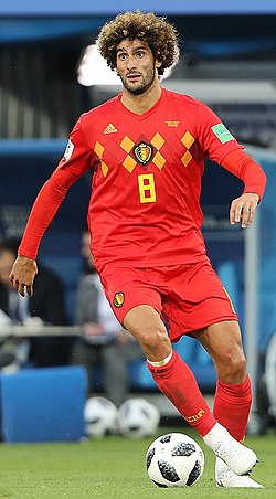 Fellaini Belgium színeiben 2018-ban