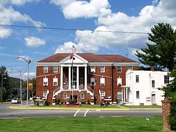 Carter County Courthouse i Elizabethton.