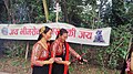 Newar ladies during Bhiumshen jatra at Sunakethi, Lalitpur.