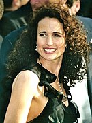 Andie MacDowell at Cannes, 2003