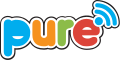 Logo de Pure de mars 2015 au 7 septembre 2020.