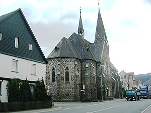 Sint-Annakerk, Lenhausen (1898; architect: Johannes Franciscus Klomp)