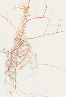 Localisation de Santiago de Cali