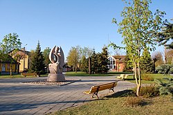 Center of Vabalninkai city