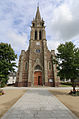 Église Saint-Martin : la façade.